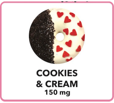 Starfire Doughnut | 150mg | Cookies & Cream