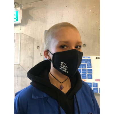 Buy Weed From Women Face Mask