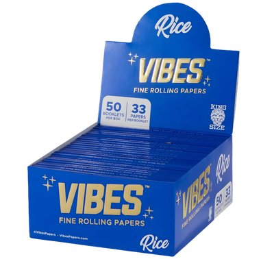 Vibes Rolling Papers | Rice | King Size