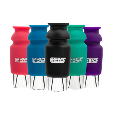 Grav Silicone-Capped Glass Crutch