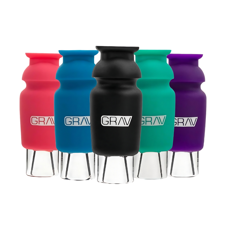 Grav Silicone-Capped Glass Crutch