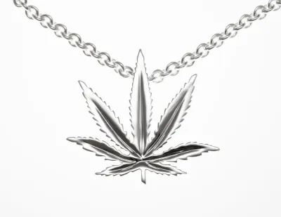 High Point Sativa Sterling Silver Necklace