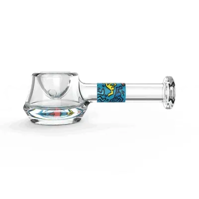 K. Haring Spoon Pipe |Multi- Blue