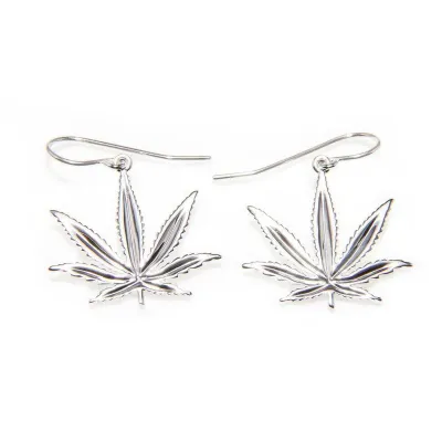 High Point Sativa Sterling Silver Earrings