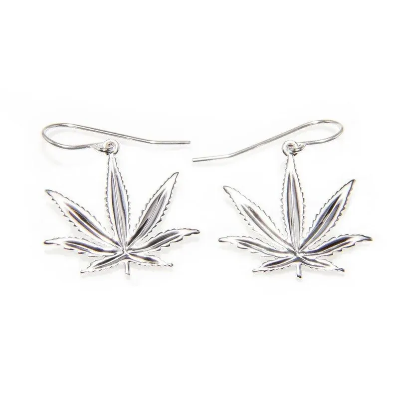 High Point Sativa Sterling Silver Earrings