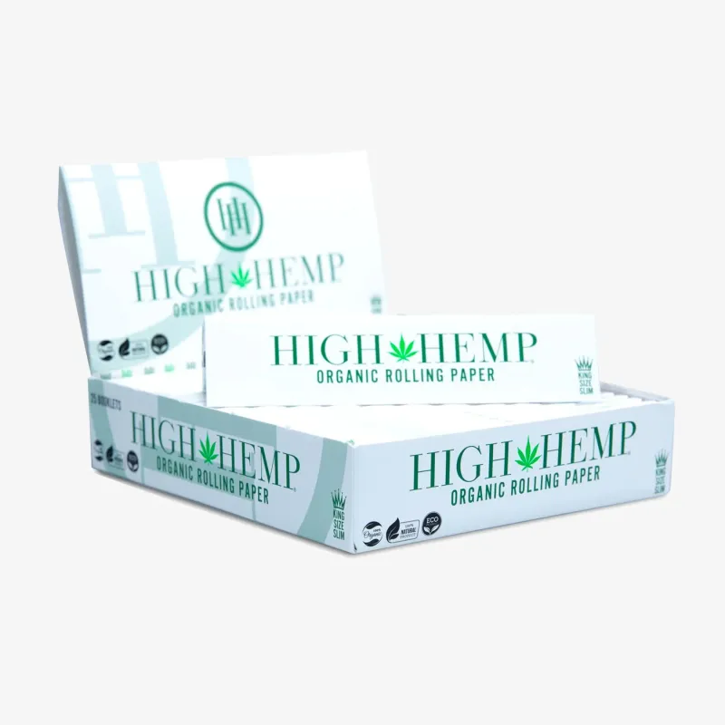 High Hemp Rolling Papers | King Size Slim