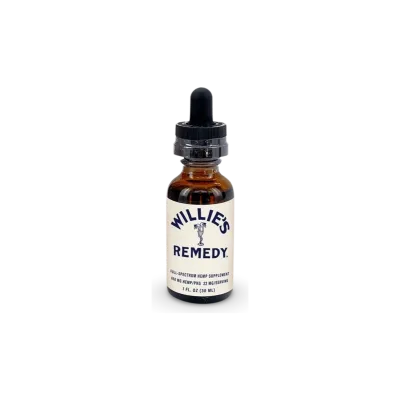 Willie Remedy Wellness Tincture | 500MG