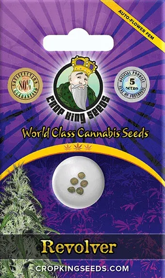Crop King Seeds Revolver | Indica Hybrid | 5pk Auto-Flower ♀