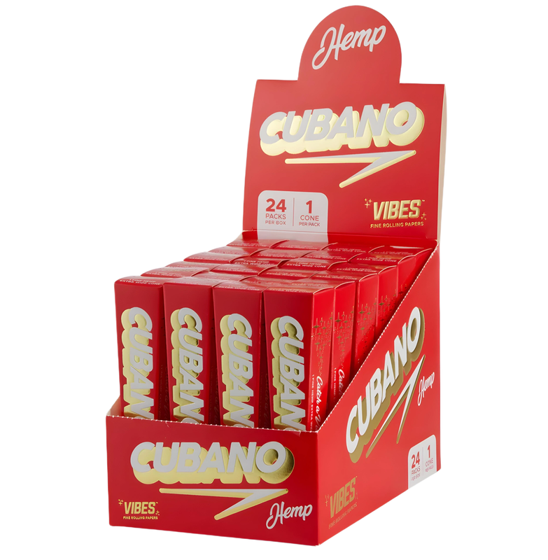 Vibes Cubano Cones King Size Hemp