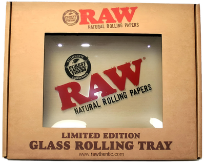 Raw Glass Rolling Tray Regular