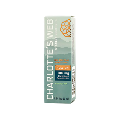 Charlotte’s Web CBD Roll-On | Peppermint | 100mg