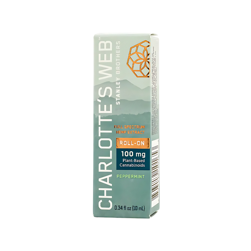 Charlotte’s Web CBD Roll-On | Peppermint | 100mg