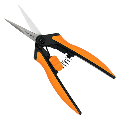 Harvest Supply Fiskars Scissor Straight Stainless Softouch Micro-Tip Snips