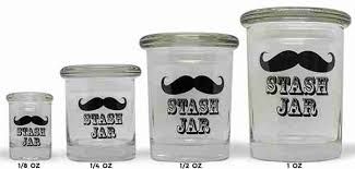 Eighth Glass Stash Jar