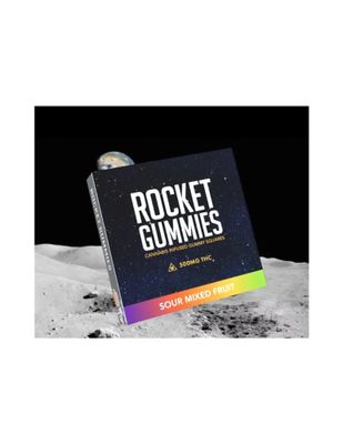 Rocket Gummies | 500mg | 10pc Sour