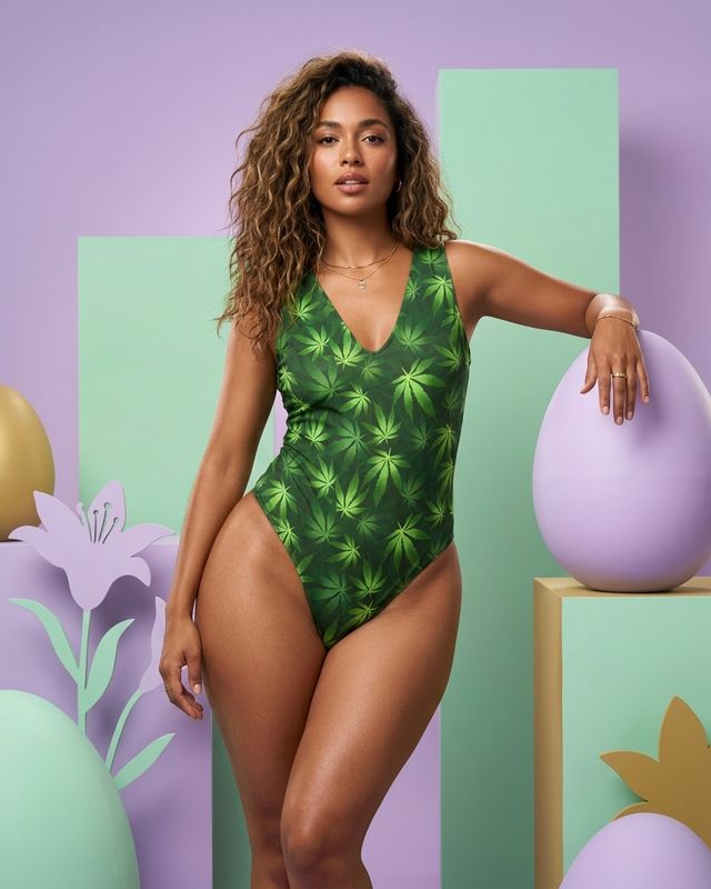 Sativa Swim Club Swim Wear Stoner Girl | Miss Cheeky