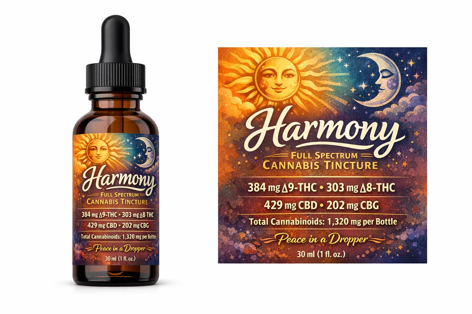 CK Harmony Tincture 1320mg 30mL
