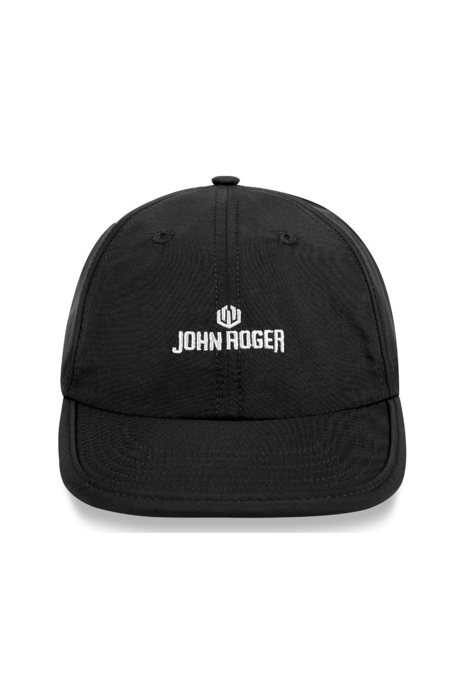 BONÉ 6 PANEL JOHN ROGER POLIAMIDA - PRETO