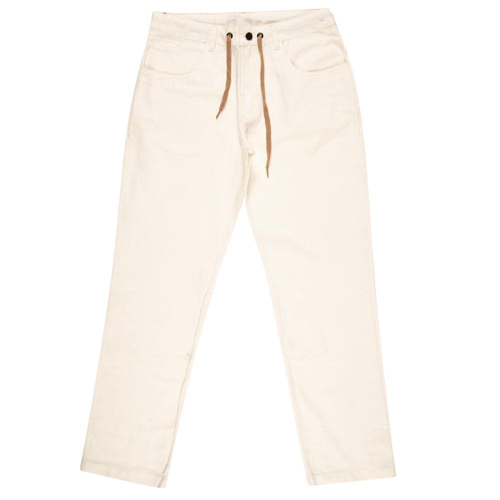 CALÇA JEANS FIVE POCKETS JOHN ROGER - OFF WHITE