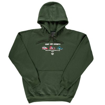 SWEATSHIRT COP OR DROP - GREEN