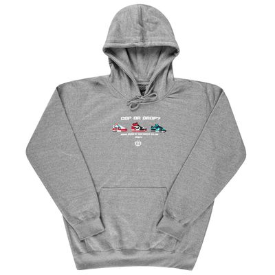 MOLETOM COP OR DROP - CINZA