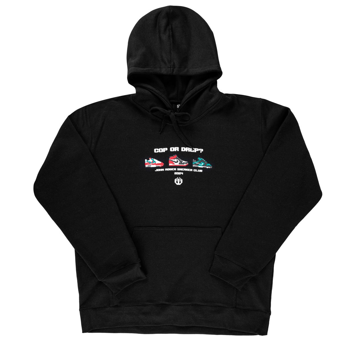 MOLETOM CANGURU COP OR DROP - PRETO