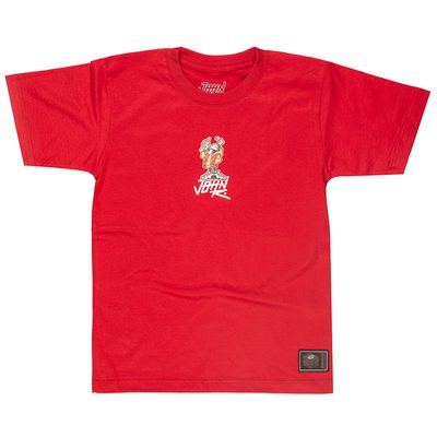 CAMISETA INFANTIL JOHN ROGER SPRAY TOY - VERMELHO