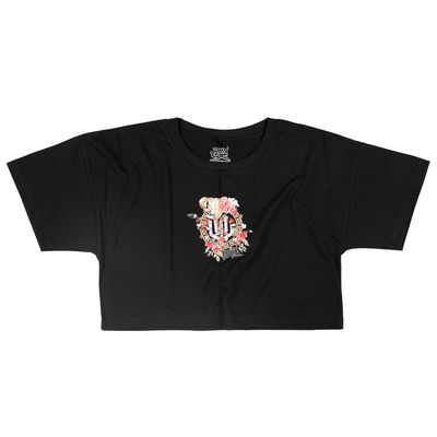 CROPPED MALHÃO OVERSIZE JOHN ROGER ANGEL &amp; HYPE - PRETO