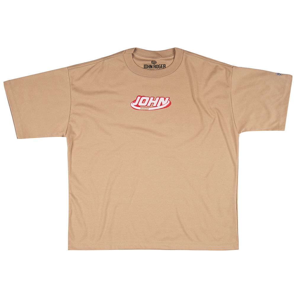 CAMISETA OVERSIZE BOXY JOHN ROGER MESH - AVELÃ