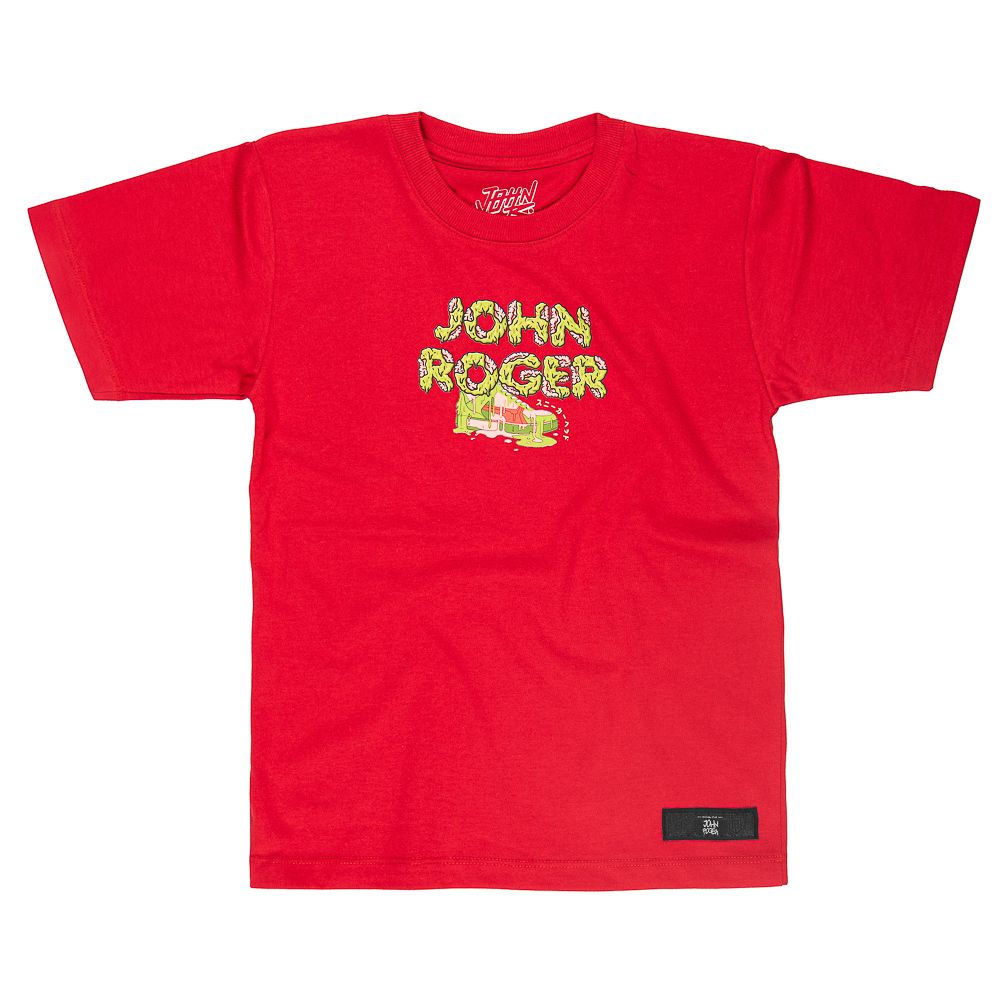 CAMISETA MALHÃO INFANTIL JOHN ROGER BOOTS - VERMELHO