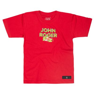 CAMISETA MALHÃO INFANTIL JOHN ROGER BOOTS - VERMELHO