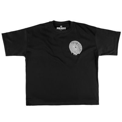CAMISETA OVERSIZE BOXY JOHN ROGER OPTICAL - PRETO