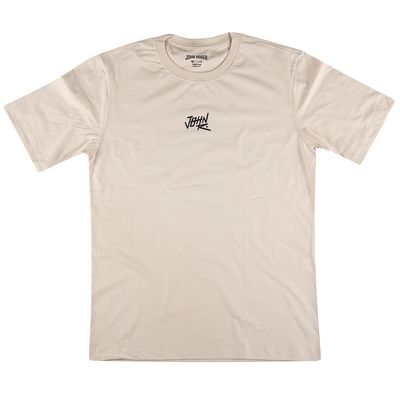 CAMISETA MASCULINA JOHN ROGER SNAKE MONEY II - BEGE CLARO