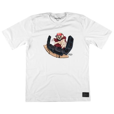 CAMISETA MASCULINA ROGERIO FEBEM X JR - BRANCO