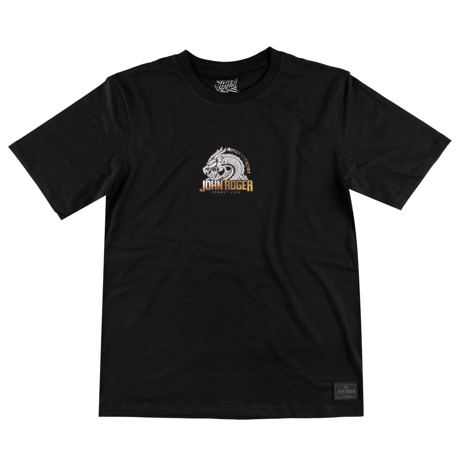 CAMISETA MASCULINA DRAGON SERIES - PRETO