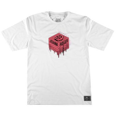 CAMISETA JOHN ROGER MELTED - BRANCO