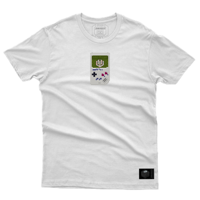 CAMISETA MASCULINA GAME BOY - BRANCO