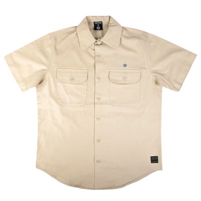 CAMISA MASCULINA CARGO SARJA JOHN ROGER - BEGE