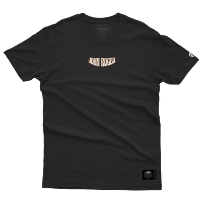 CAMISETA MALHÃO MASCULINA JOHN ROGER MUSHROOM - BLACK