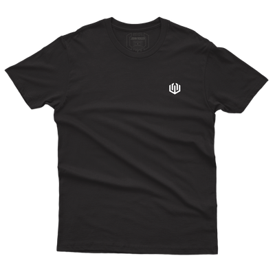 CAMISETA MASCULINA JOHN ROGER LOGO OFICIAL - PRETO