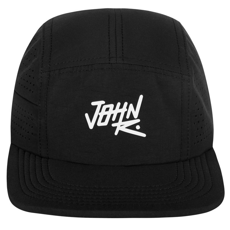 [INV25] BONÉ FIVE PANEL COM ZIPER - PRETO