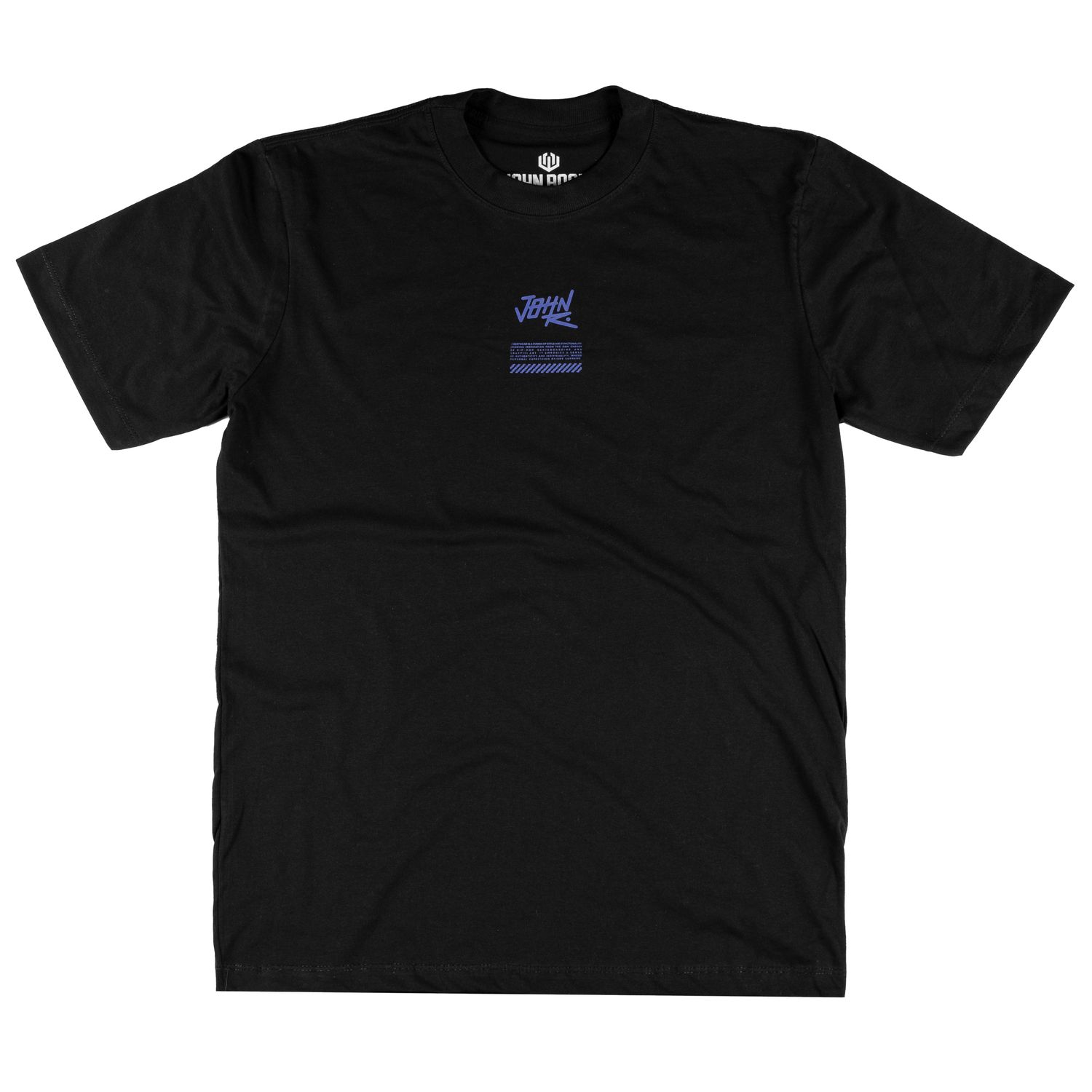 CAMISETA MASCULINA JOHN ROGER FUSION - PRETO