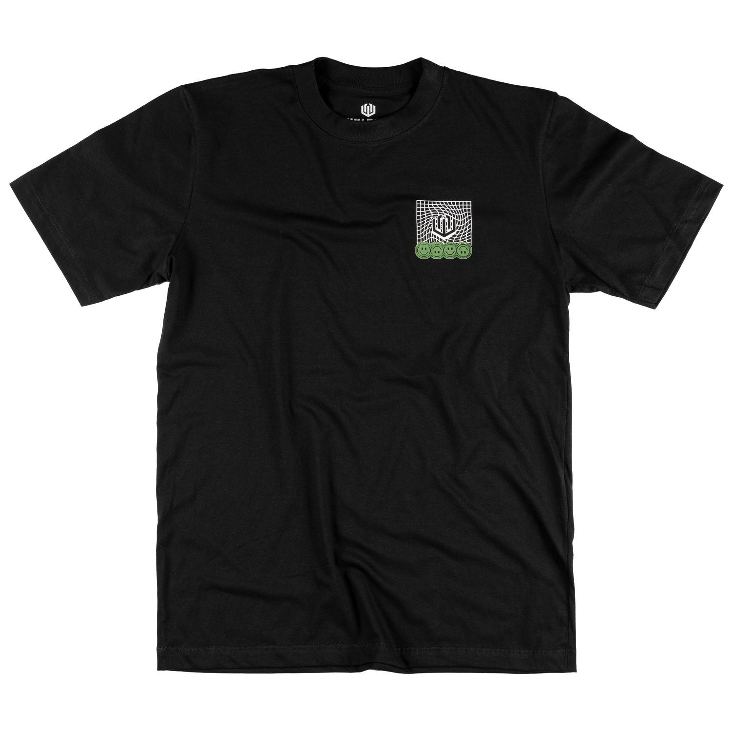 CAMISETA MASCULINA JOHN ROGER OPTICAL SMILE - PRETO