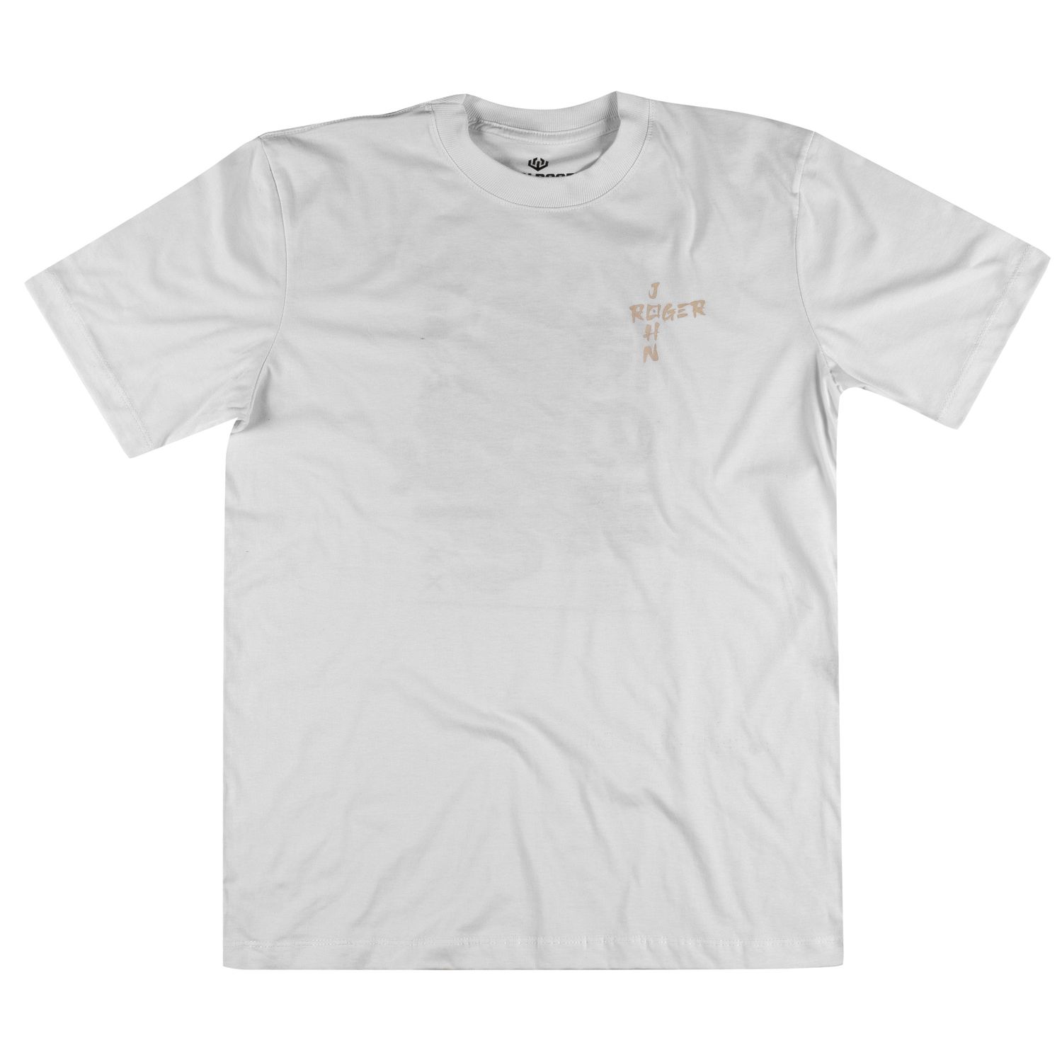 CAMISETA MASCULINA JOHN ROGER DRAGON - BRANCO