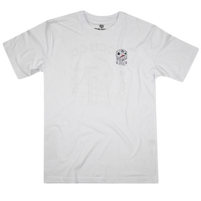 CAMISETA MASCULINA JOHN ROGER HARD SOCCER -  BRANCO