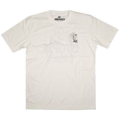 CAMISETA MASCULINA JOHN ROGER UTOPIA - OFF WHITE