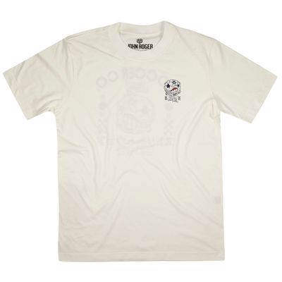 CAMISETA MASCULINA JOHN ROGER HARD SOCCER -  OFF WHITE