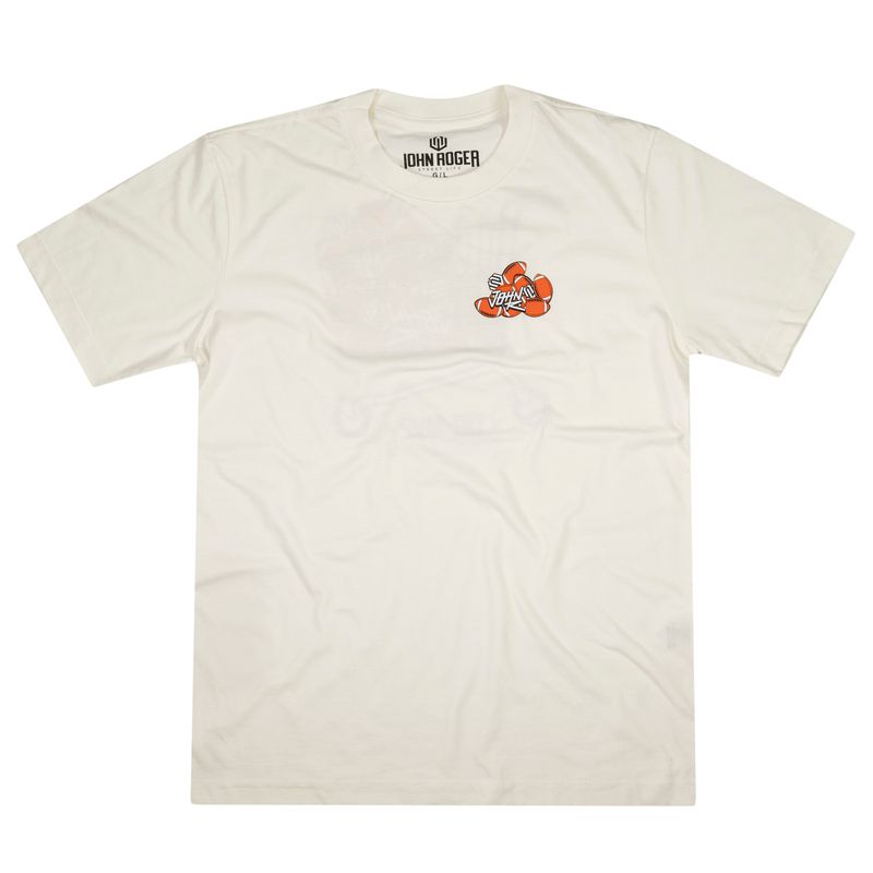 CAMISETA MASCULINA JOHN ROGER AMERICAN SOCCER - OFF WHITE