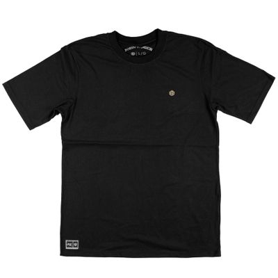 CAMISETA PEACH SKIN TOP COTTON - PRETO