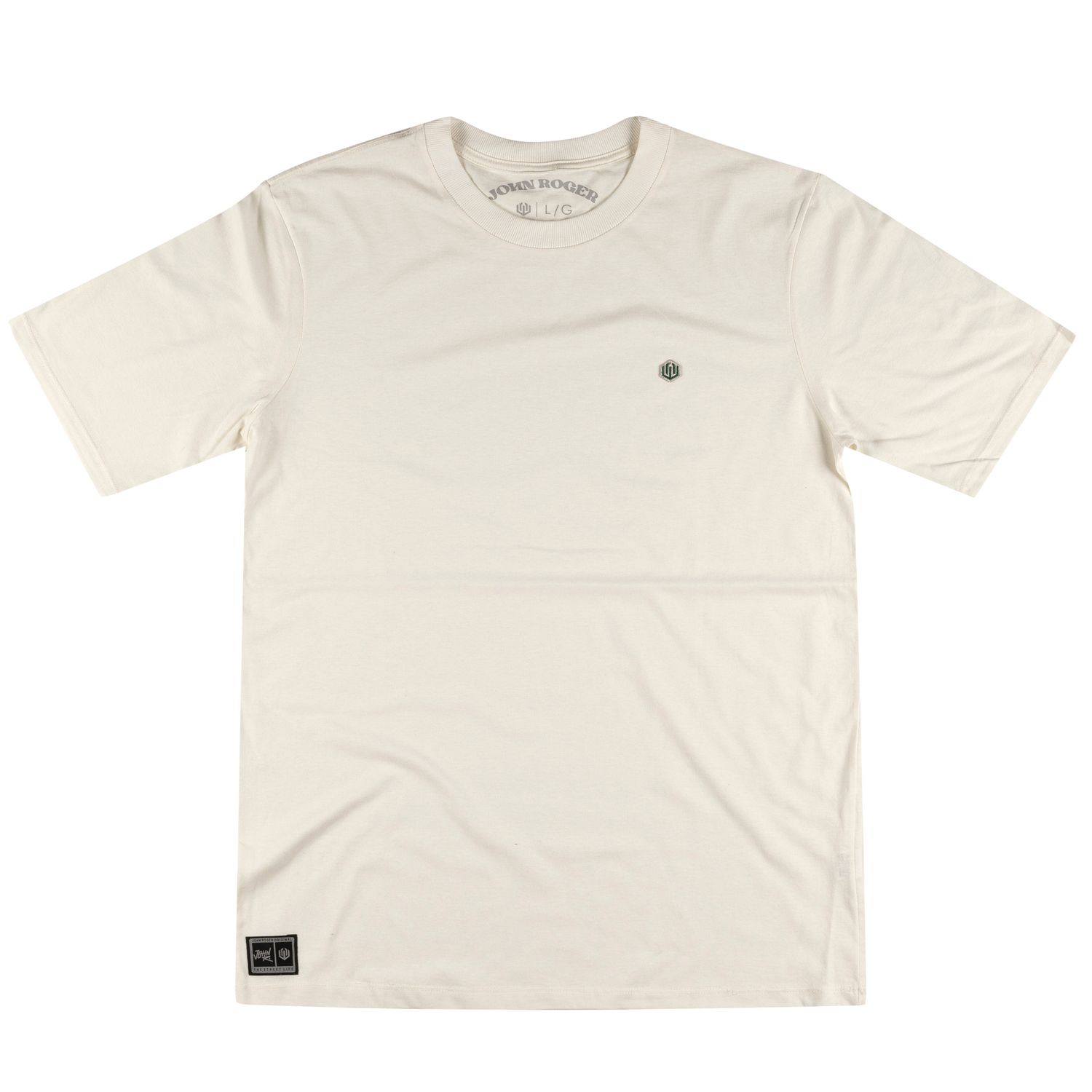 CAMISETA PEACH SKIN TOP COTTON - OFF WHITE